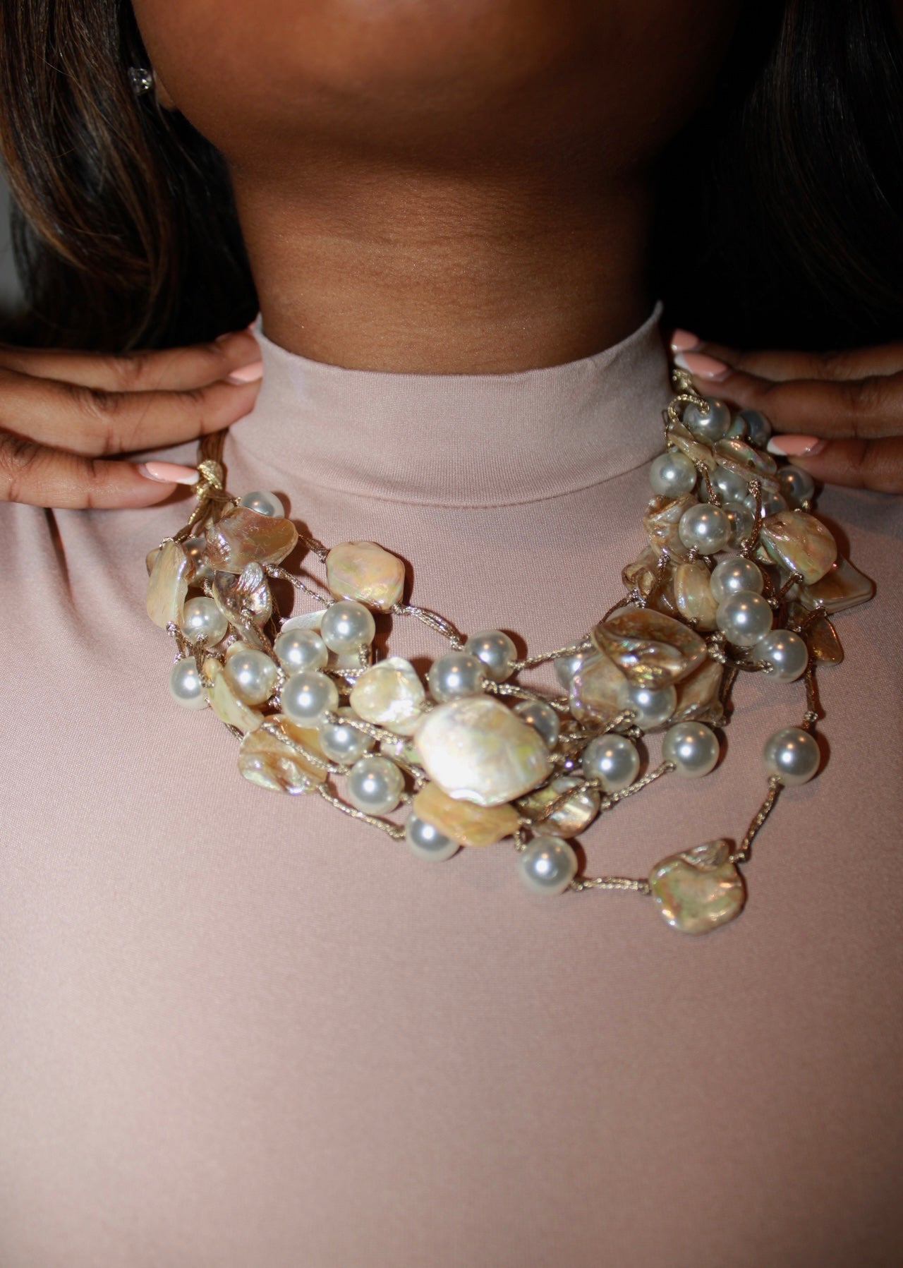 Pearl Charmer Necklace