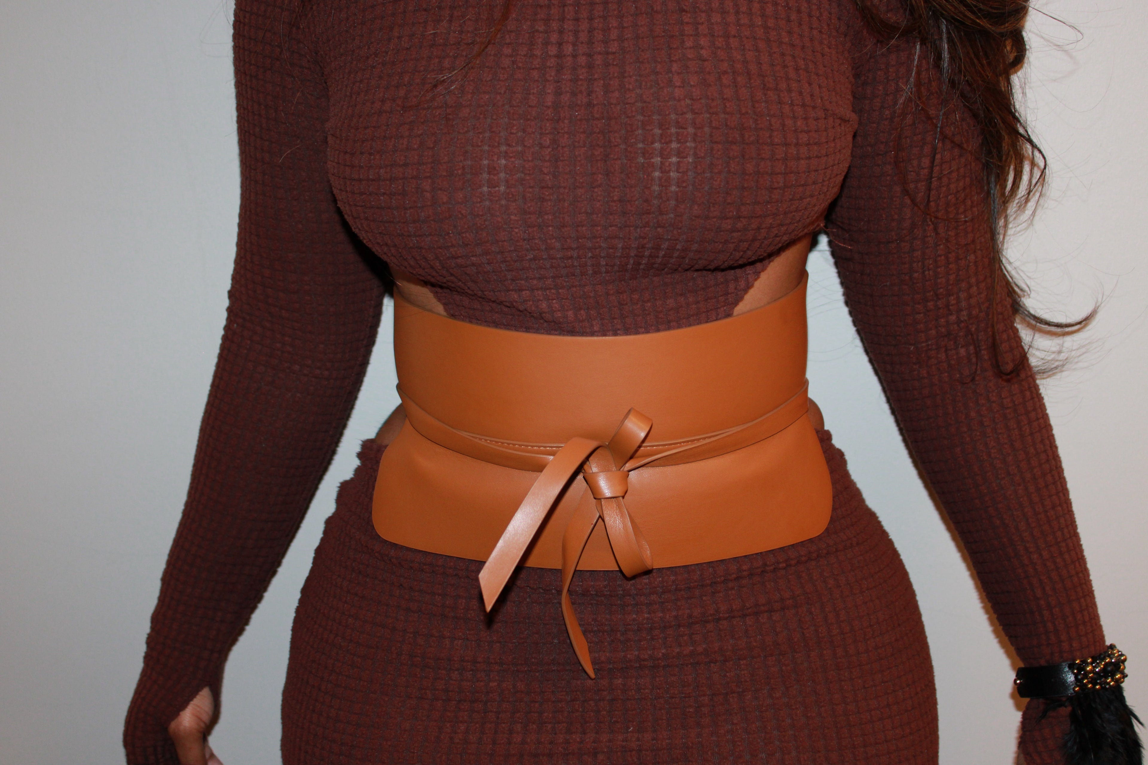 Chestnut Leather Belt